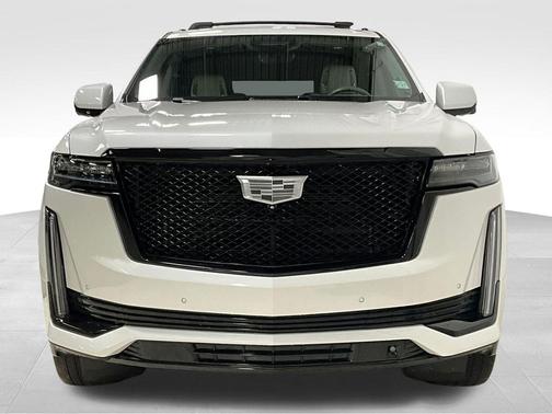 Crystal White Tricoat 2021 Cadillac Escalade ESV Sport Platinum