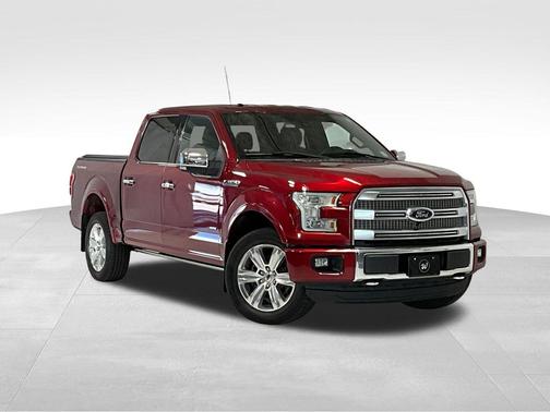 Ruby Red Metallic Tinted Clearcoat 2015 Ford F-150 Platinum