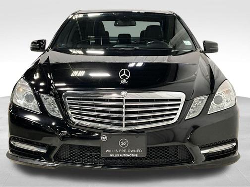 Black 2012 Mercedes-Benz E-Class E 350
