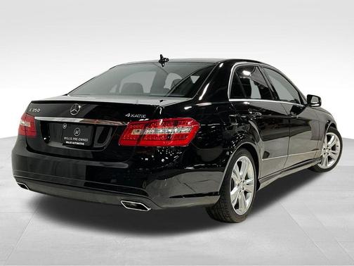 Black 2012 Mercedes-Benz E-Class E 350