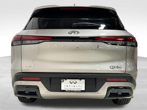 Warm Titanium 2025 INFINITI QX60 Luxe