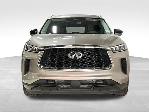 Warm Titanium 2025 INFINITI QX60 Luxe