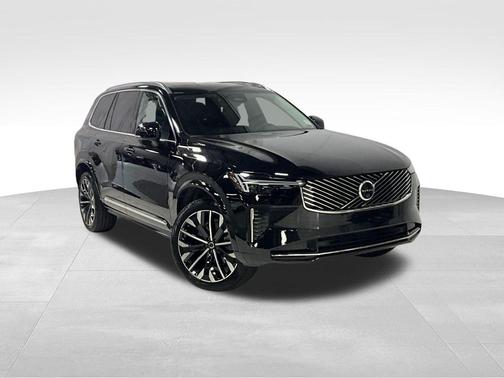 Onyx Black Metallic 2026 Volvo XC90 Ultra, B6 AWD Gas (mild hybrid), Gasoline, Bright, 7 Seats