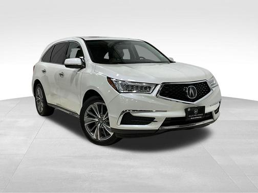 White Diamond Pearl 2017 Acura MDX 3.5L w/Technology Package