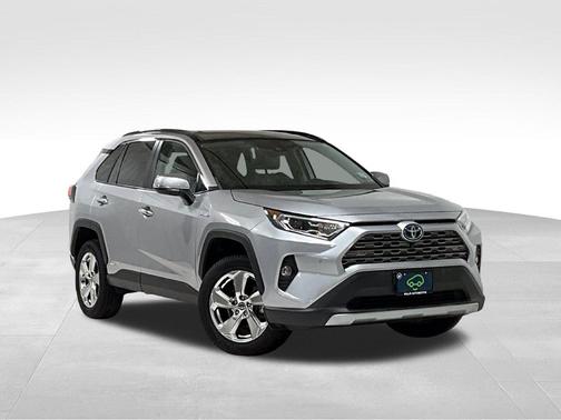Silver Sky Metallic 2021 Toyota RAV4 Hybrid Limited