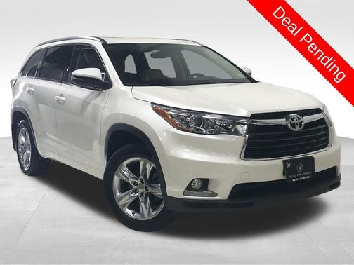 Blizzard Pearl 2014 Toyota Highlander Limited