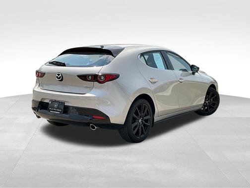 Platinum Quartz Metallic 2025 Mazda Mazda3 2.5 S Select Sport