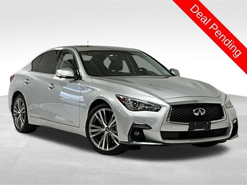 Liquid Platinum 2019 INFINITI Q50 3.0t Sport