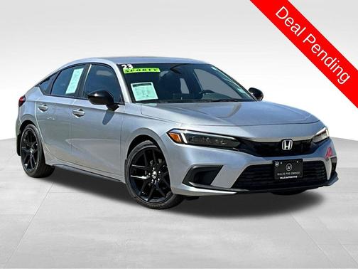 Lunar Silver Metallic 2023 Honda Civic Sport