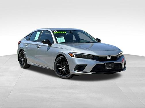 Morning Mist Metallic 2023 Honda Civic Sport