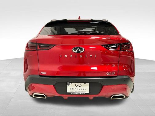 Dynamic Sunstone Red 2023 INFINITI QX55 ESSENTIAL