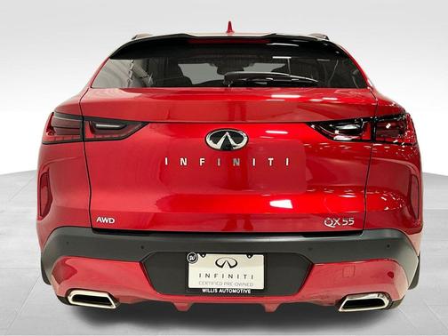 Dynamic Sunstone Red 2023 INFINITI QX55 ESSENTIAL