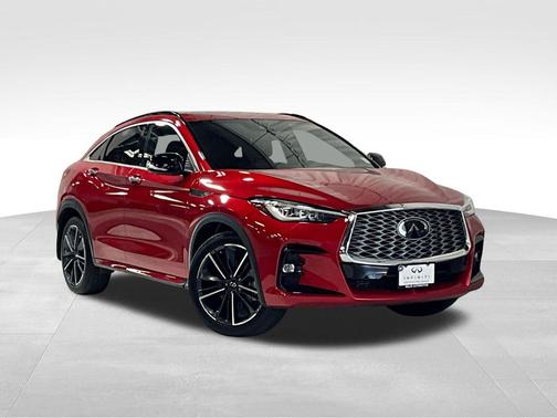 Dynamic Sunstone Red 2023 INFINITI QX55 ESSENTIAL