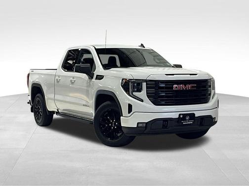 Summit White 2025 GMC Sierra 1500 Elevation