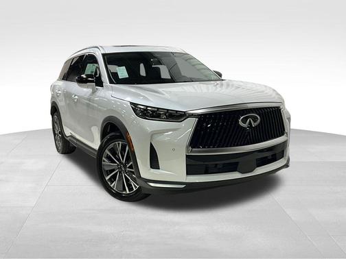 Radiant White 2027 INFINITI QX60 LUXE AWD