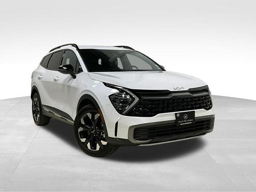 Glacial White Pearl 2024 Kia Sportage X-Line