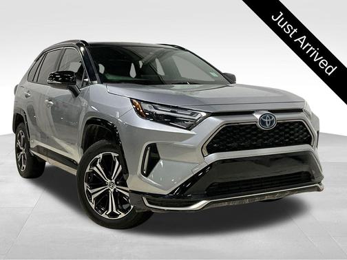 Silver Sky Metallic/Midnight Black Metallic 2024 Toyota RAV4 Prime XSE