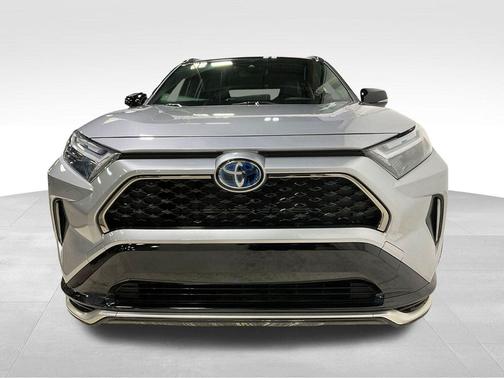 Silver Sky Metallic/Midnight Black Metallic 2024 Toyota RAV4 Prime XSE