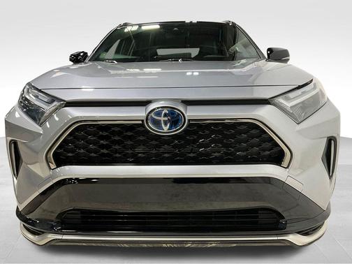 Silver Sky Metallic/Midnight Black Metallic 2024 Toyota RAV4 Prime XSE