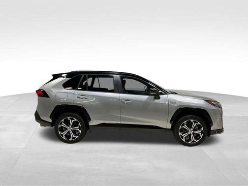 Silver Sky Metallic/Midnight Black Metallic 2024 Toyota RAV4 Prime XSE