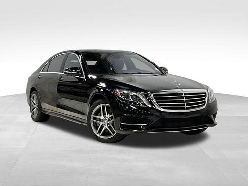 Black 2015 Mercedes-Benz S-Class 4MATIC