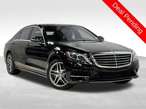 Black 2015 Mercedes-Benz S-Class 4MATIC