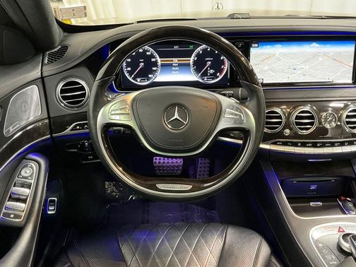 Black 2015 Mercedes-Benz S-Class 4MATIC