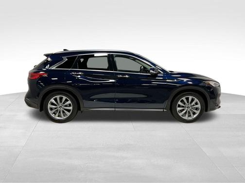 Hermosa Blue 2021 INFINITI QX50 ESSENTIAL AWD