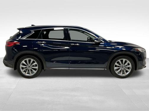 Hermosa Blue 2021 INFINITI QX50 ESSENTIAL AWD