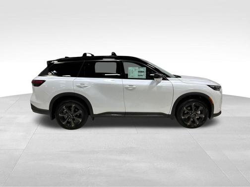 Radiant White/Black Obsidian 2027 INFINITI QX60 AUTOGRAPH