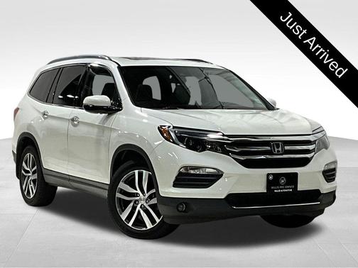 White Diamond Pearl 2017 Honda Pilot Elite