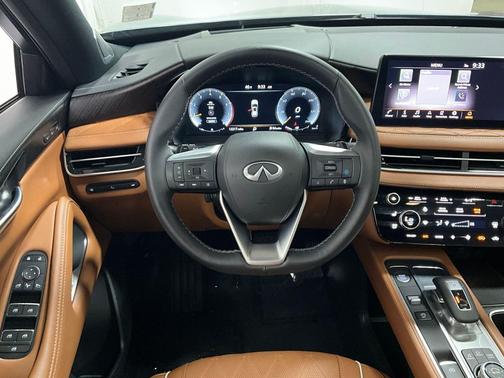 Moonbow Blue/Black Obsidian 2025 INFINITI QX60 AUTOGRAPH