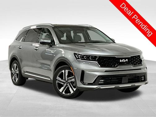 Steel Gray 2023 Kia Sorento Plug-In Hybrid SX Prestige