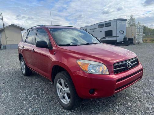 Red 2007 Toyota RAV4 Sport