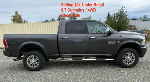 2017 RAM 2500 Laramie Crew Cab 4x4 6'4' Box