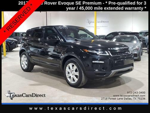 2017 Land Rover Range Rover Evoque SE Premium
