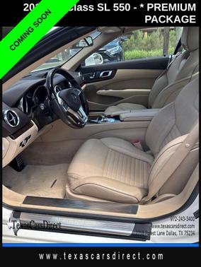 Diamond White 2013 Mercedes-Benz SL-Class SL 550