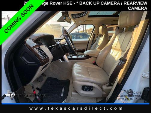 2016 Land Rover Range Rover 3.0L Supercharged HSE