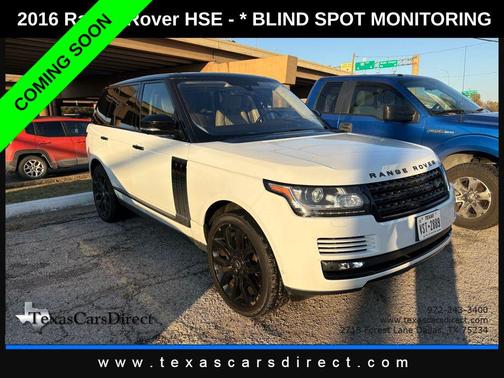 2016 Land Rover Range Rover 3.0L Supercharged HSE