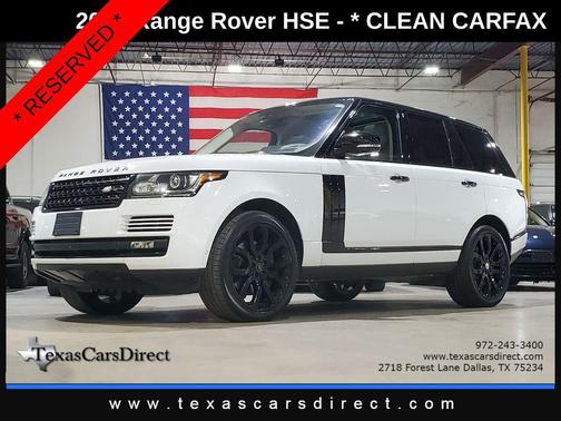 2016 Land Rover Range Rover 3.0L Supercharged HSE