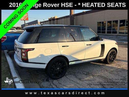 2016 Land Rover Range Rover 3.0L Supercharged HSE