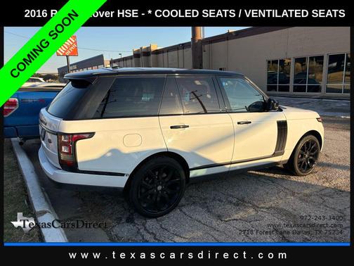 2016 Land Rover Range Rover 3.0L Supercharged HSE