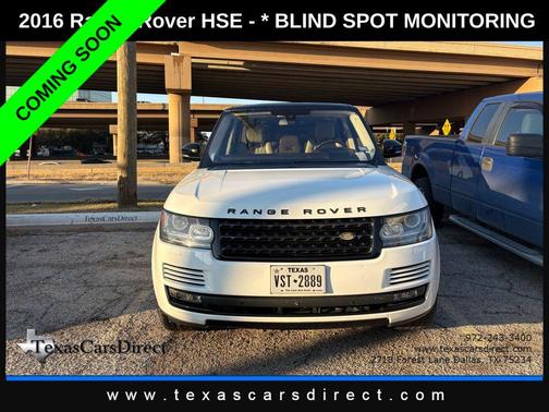 2016 Land Rover Range Rover 3.0L Supercharged HSE