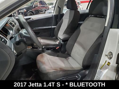Pure White 2017 Volkswagen Jetta 1.4T S
