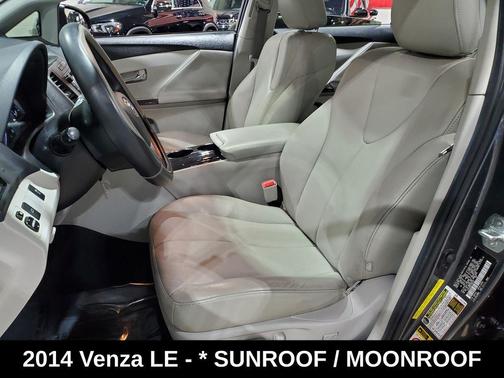 Magnetic Gray Metallic 2014 Toyota Venza LE