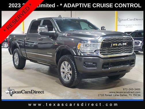Granite Crystal Metallic Clearcoat 2023 RAM 2500 Limited Crew Cab 4x4 6'4' Box