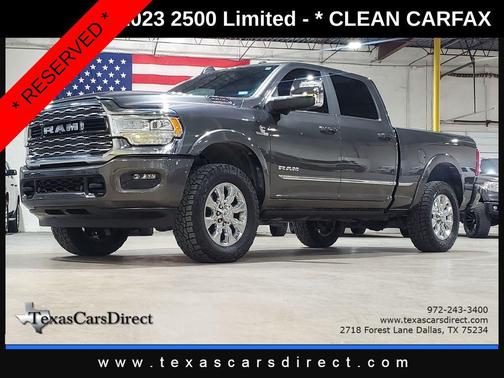 Granite Crystal Metallic Clearcoat 2023 RAM 2500 Limited Crew Cab 4x4 6'4' Box