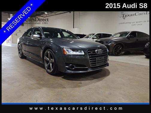 2015 Audi S8 4.0T