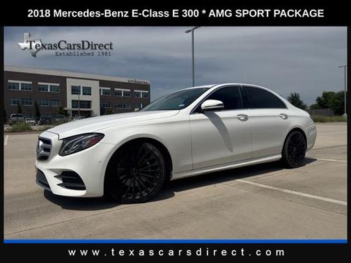 2018 Mercedes-Benz E-Class E 300