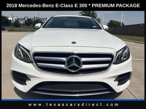 2018 Mercedes-Benz E-Class E 300